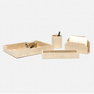 Pigeon & Poodle | Koba 4 piece Desk Set