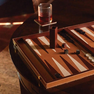 Pigeon & Poodle | Grantham Backgammon Set