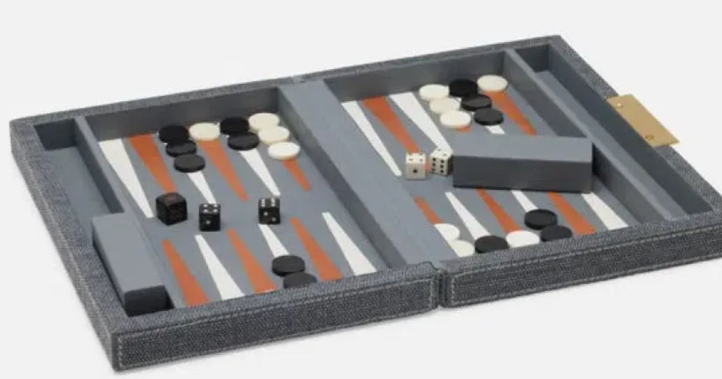 Pigeon & Poodle | Preston Backgammon Game Set
