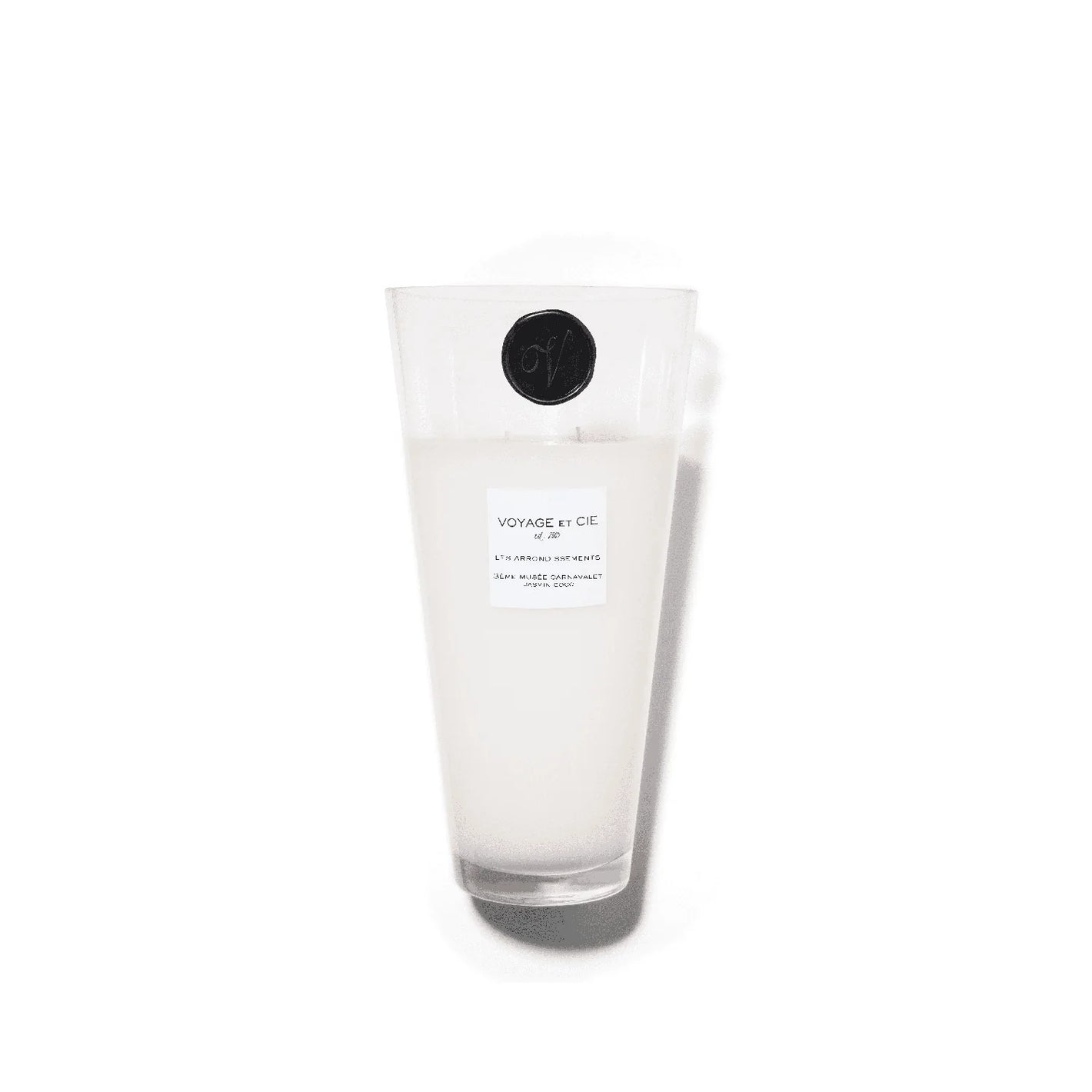 Voyage et Cie | 16" French Cut Vase Candle
