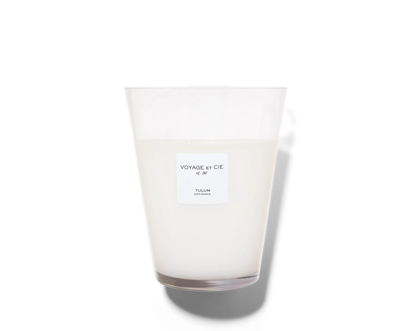 Voyage et Cie | 12" - French Cut Vase Candle